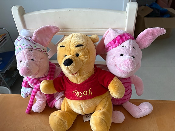 Nalle Puh Pehmolelu Setti Nalle Puh ja Nasu