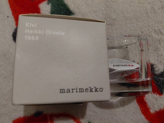 Iittala Marimekko kynttilälyhty, kirkas