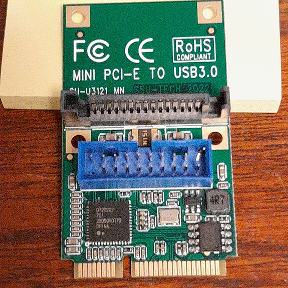 Mini PCI-E to USB3