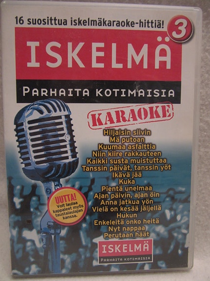 Iskelmä karaoke 3 dvd