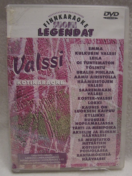 Finnkaraoke Valssi dvd