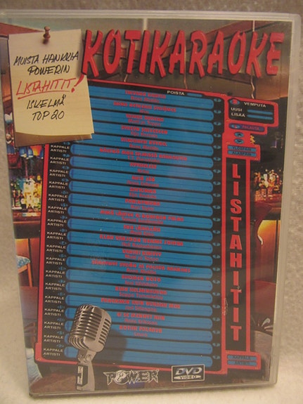 Kotikaraoke Listahitit dvd