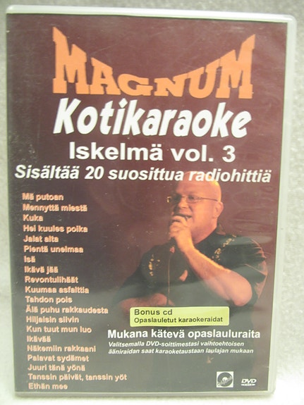 Magnum Kotikaraoke Iskelmä vol.3 dvd
