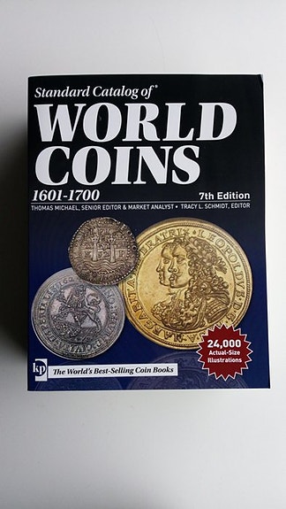 Asusteet/Kirja. Standard Catalog of World Coins 1601-1700 2018