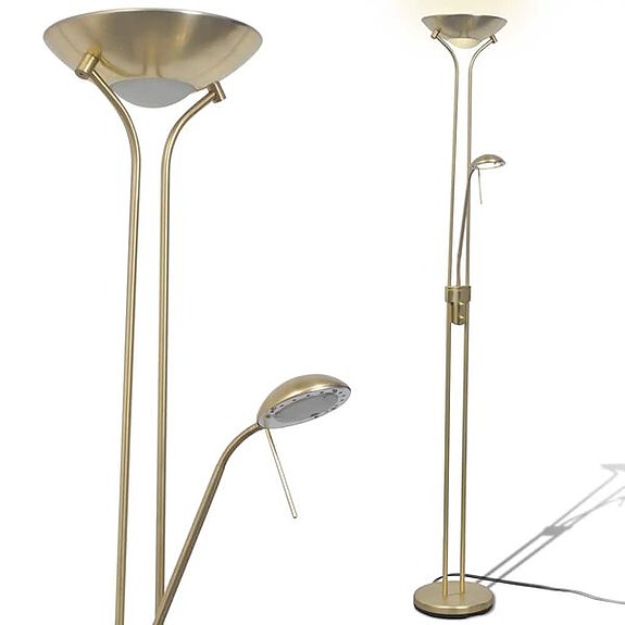 vidaXL Himmennettävä lattiavalaisin LED 23 W(sku242731