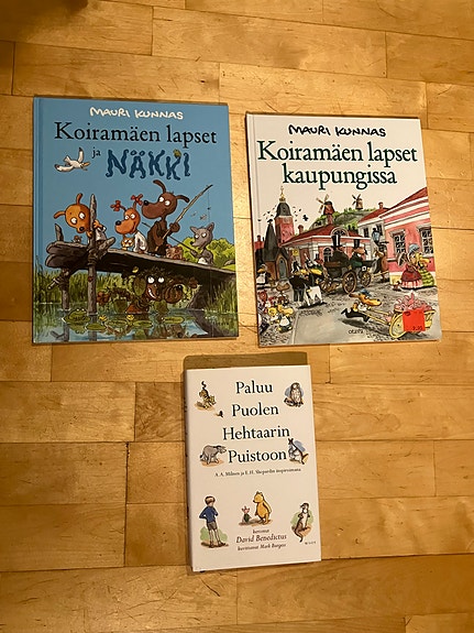 Koiramäki ja Nalle Puh-kirjat