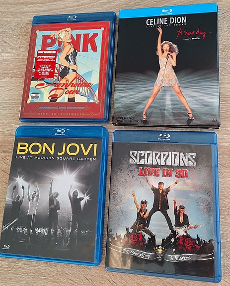 2/3  Erä musiikki blu-ray:t