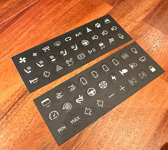 S3XY buttons - icon stickers