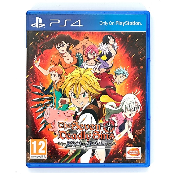Seven Deadly Sins Knights of Britannia Ps4