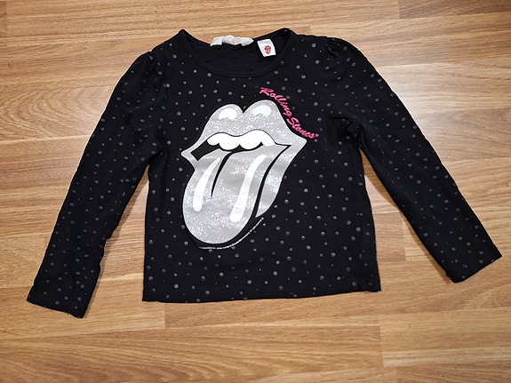 Rolling Stones pitkähihainen paita koko98/104