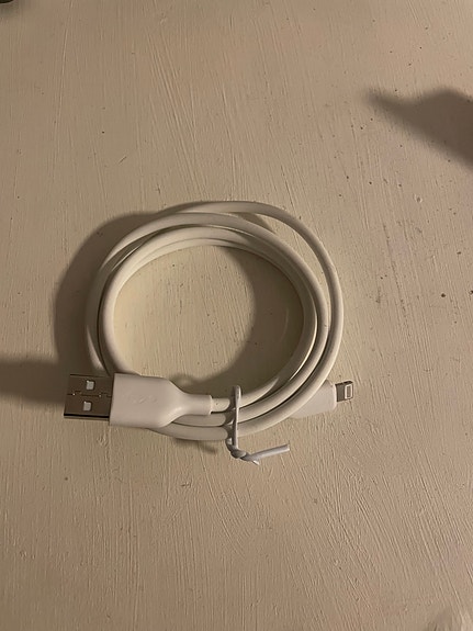 iPhone charger cord