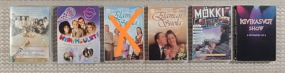 Kotimaiset dvd sarjat