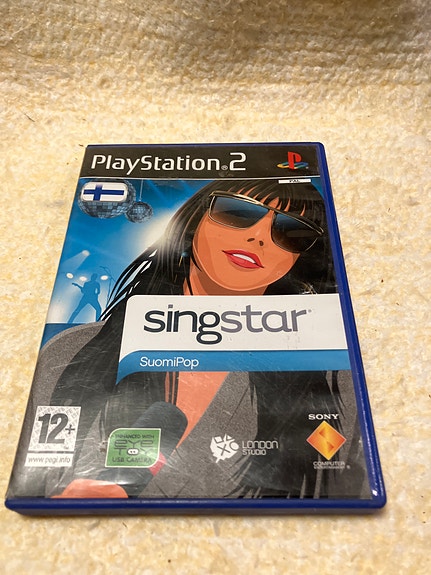 Ps2 Sony SingStar SuomiPop PlayStation 2 -peli