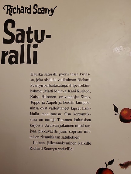 Richard Scarry Saturalli
