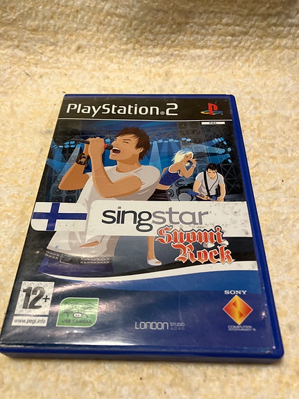 Ps2 Sony SingStar Suomi Rock Playstation 2 peli