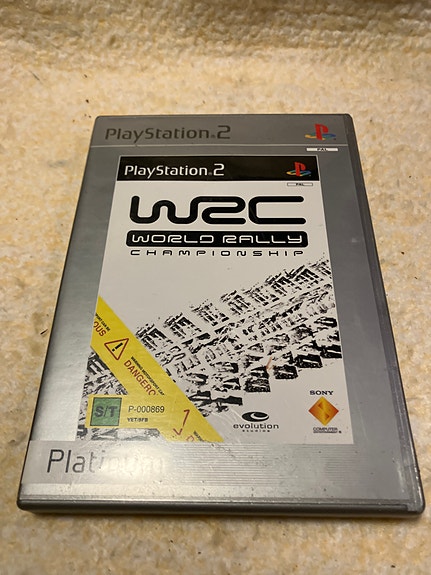 Ps2Sony PlayStation 2 WRC World Rally Championship Peli