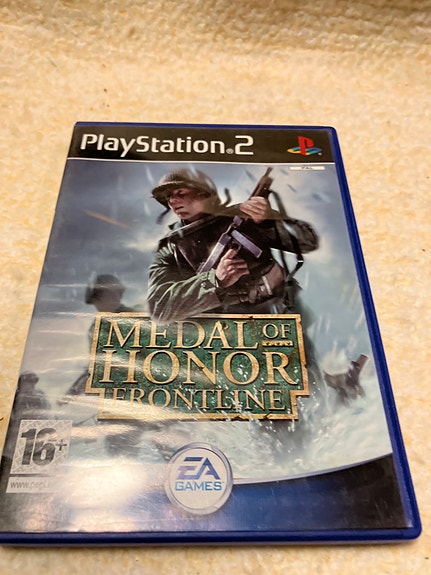 Ps2 EA Games Medal of Honor Frontline Playstation 2 peli