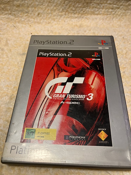 Ps2 Sony Gran Turismo 3 A-Spec Playstation 2 -peli
