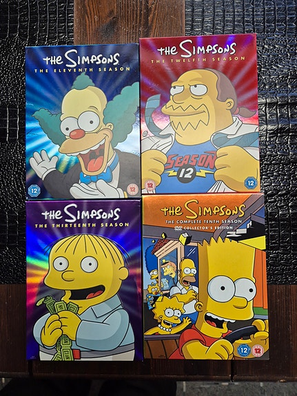 The Simpsons DVD Seasons 10-13