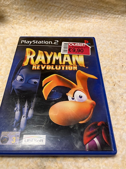 Ps2 Ubisoft Rayman Revolution Playstation 2 peli