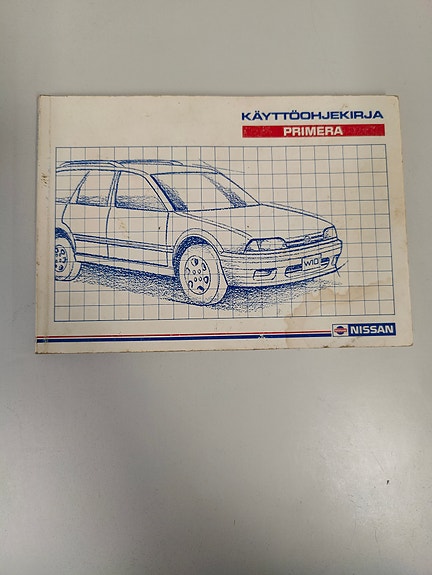 Nissan Primera käyttöohjekirja