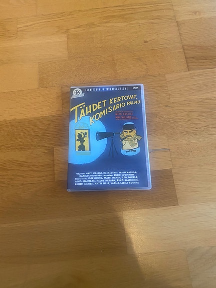 komissaario palmu tähdet kertovat dvd