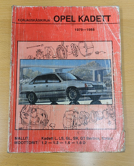 Opel Kadett korjausopas