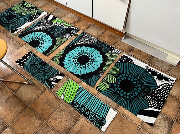 Marimekko kangas paloja