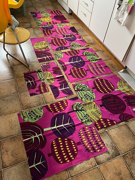 Marimekko kangas paloja