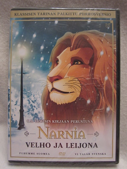 Narnian Tarinat Velho ja Leijona dvd uusi