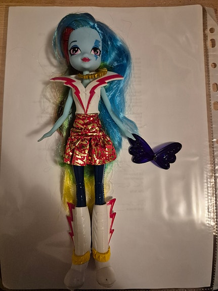 My Little Pony Equestria Girls Rainbow Dash nukke (#3259)