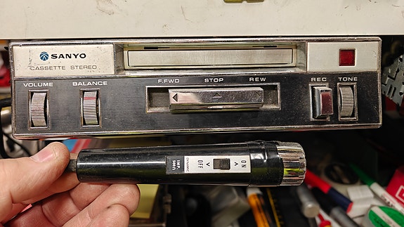 Sanyo model FT-430 vintage stereo