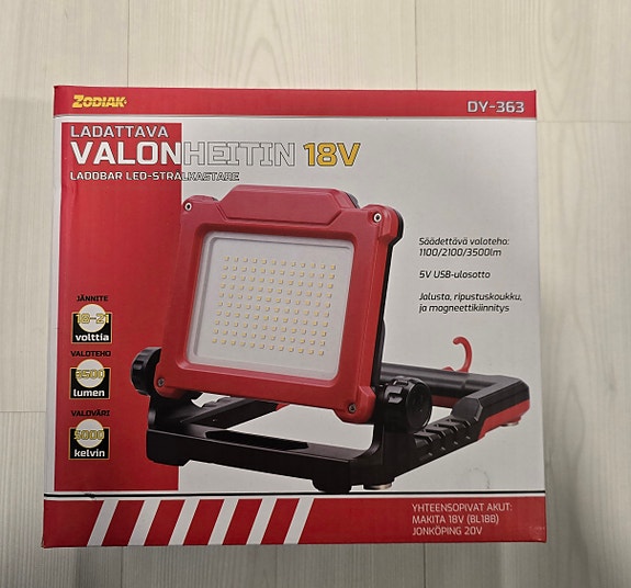 LED-valonheitin 18V