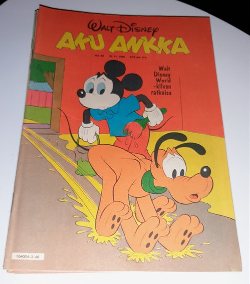 Walt Disney Aku Ankka Sarjakuvalehdet 16nroa
