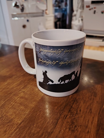 Lord of the Rings -kahvikuppi