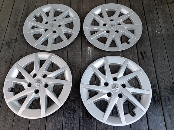 Toyotan 16" pölykapselit
