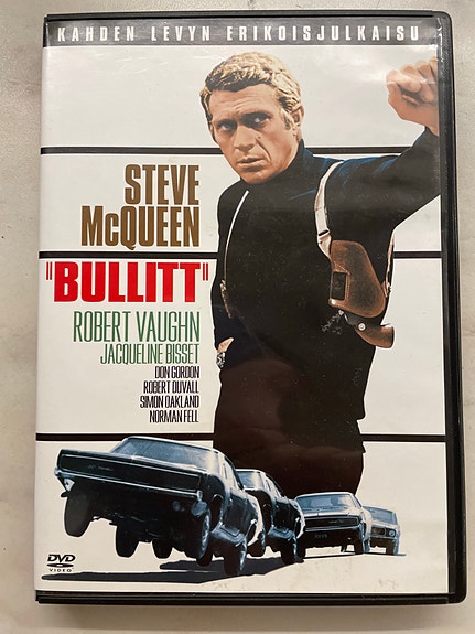 Bullitt DVD-elokuva Steve McQueen