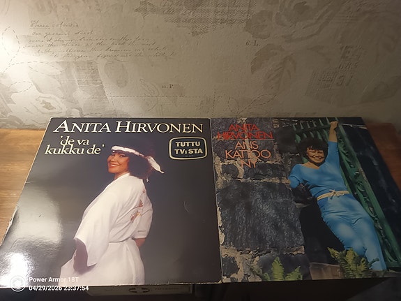 Anita Hirvonen - 3 lp levyä