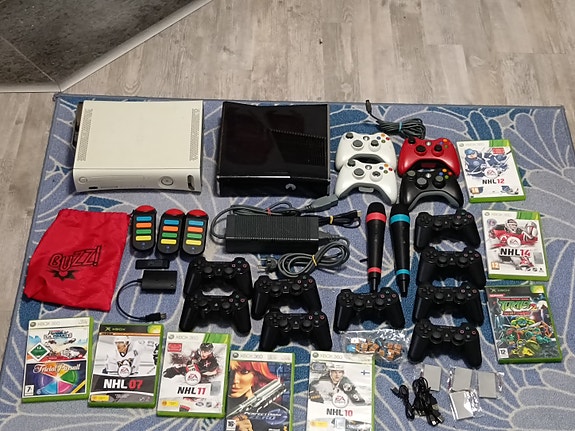 Xbox 360 ja PS3 tavaraa