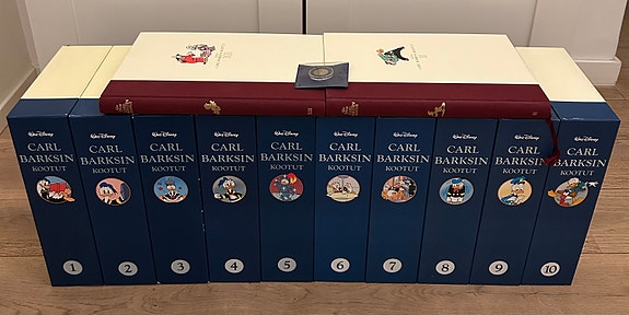 Carl Barksin kootut 1-10 (koko sarja)