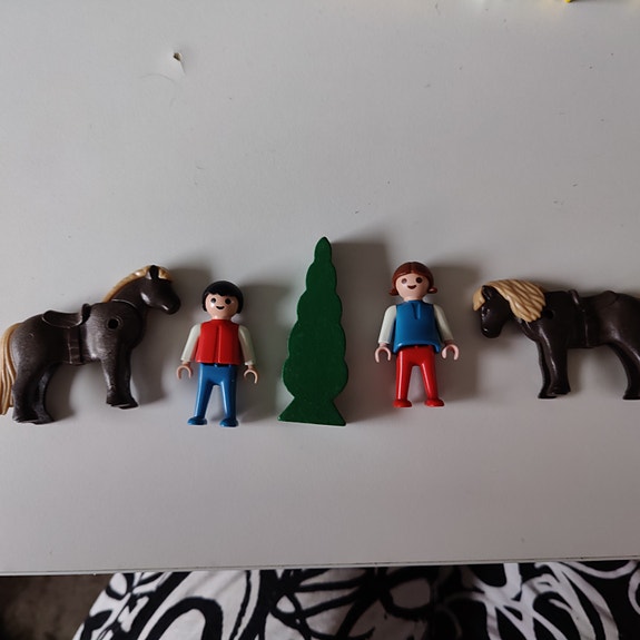 Playmobil 5 kpl, vanhoja, Helsinki-Klaukkala