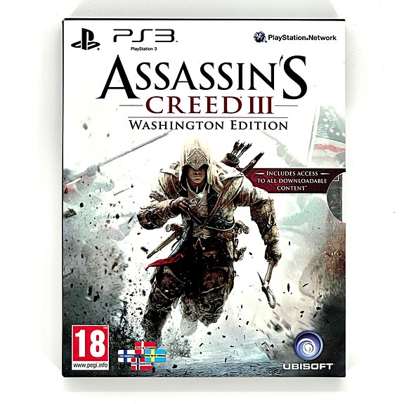 Assassin's Creed 3 Washington Edition Ps3