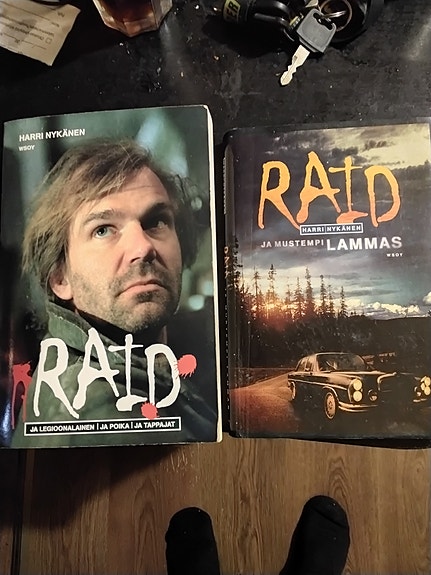Raid- Harri Nykänen kirjat