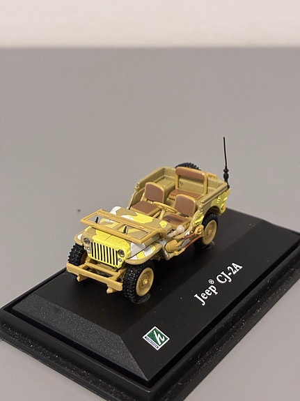 Cararama Jeep Willys CJ-2A 1:72