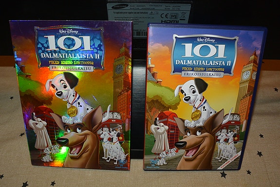 101 Dalmatialaista 2 - Pikku Kikero Lontoossa dvd Erikoisjulkaisu