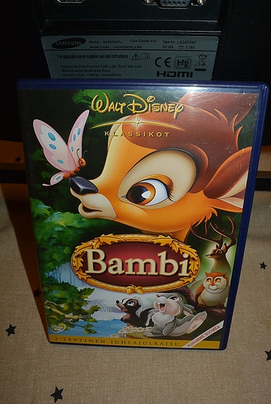 Bambi 2-levyinen erikoisjulkaisu dvd