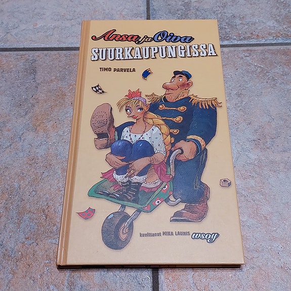 Ansa ja Oiva Suurkaupungissa, Timo Parvela