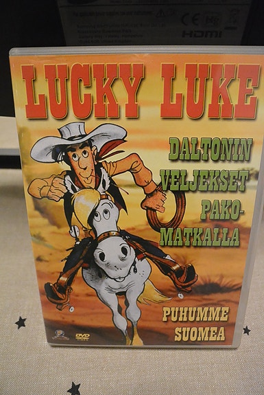 Lucky Luke Daltonin Veljekset Pakomatkalla DVD-elokuva
