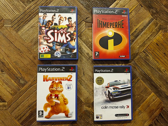 Playstation 2 pelejä