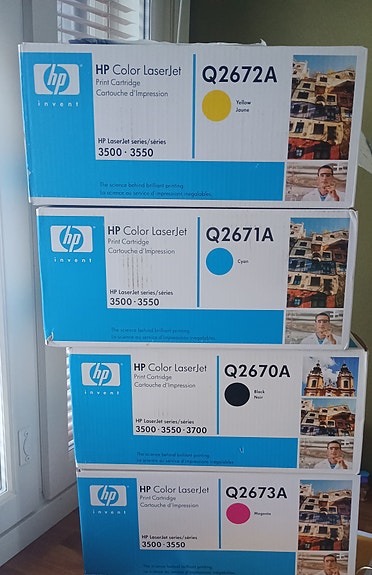 Värikasetteja HP 308A 309A